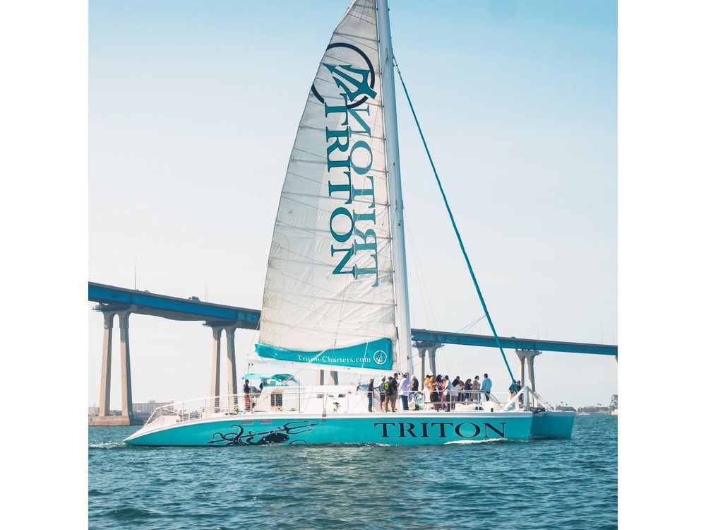San Diego Harbor Cruise on the Largest Catamaran in San Diego