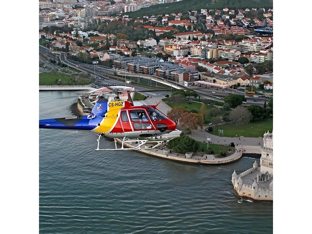 Lisbon: Helicopter Tour over Belém