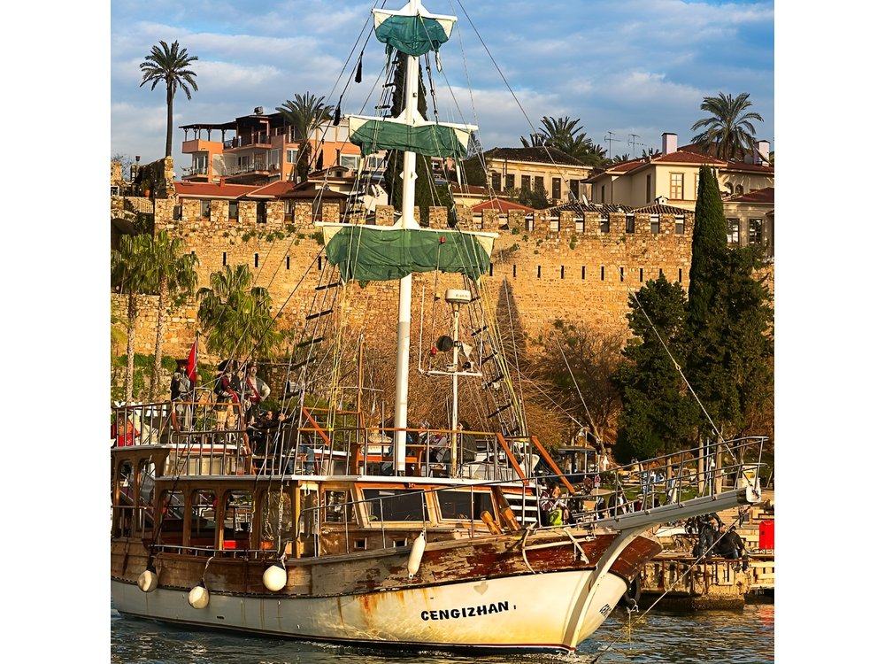 Antalya City Tour with Boat Trip, Kaleiçi & Düden Waterfalls