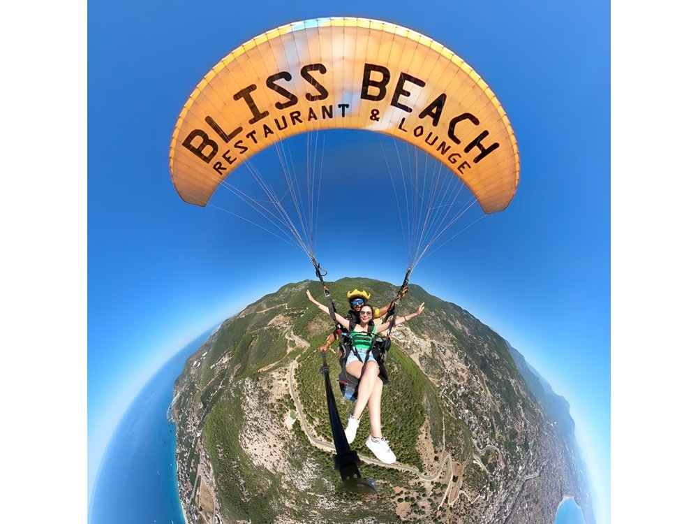 Tandem Paragliding in Alanya, Antalya Turkey with a Licensed Guide