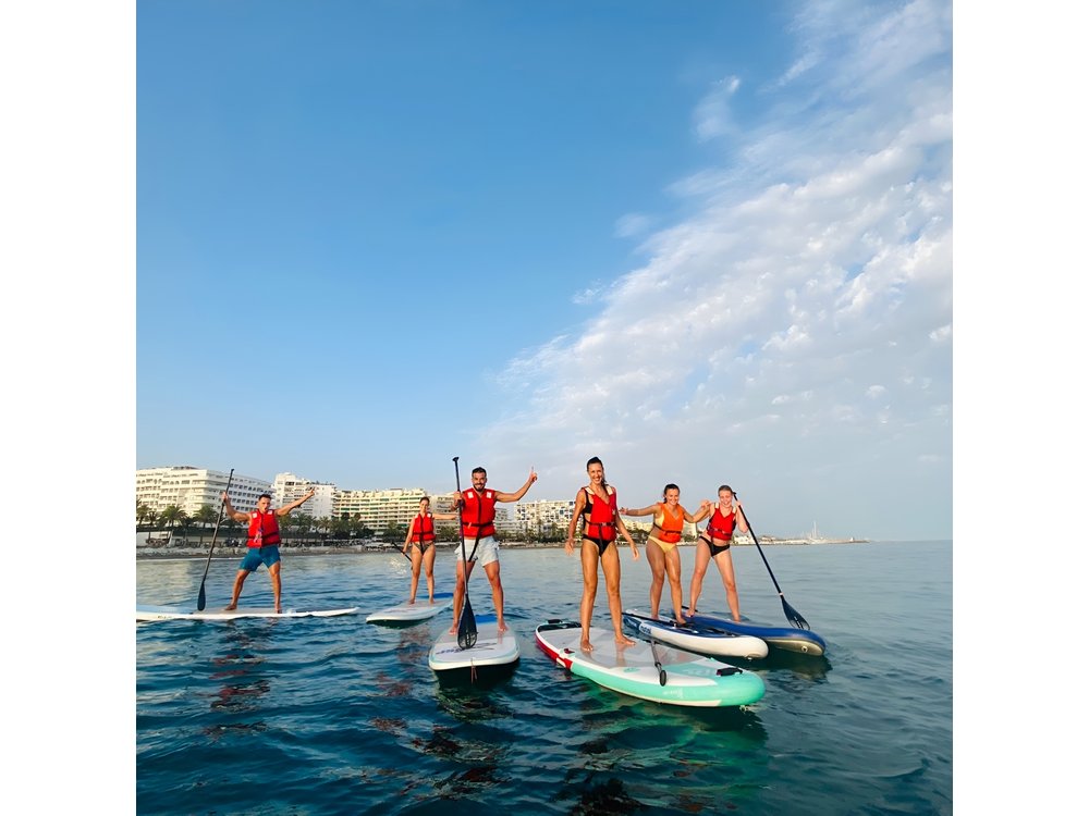 Paddle Boarding Tour on the beautiful Marbella Coast