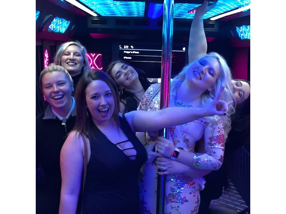 Private Party Bus Tour of the Las Vegas Strip Champagne Toast