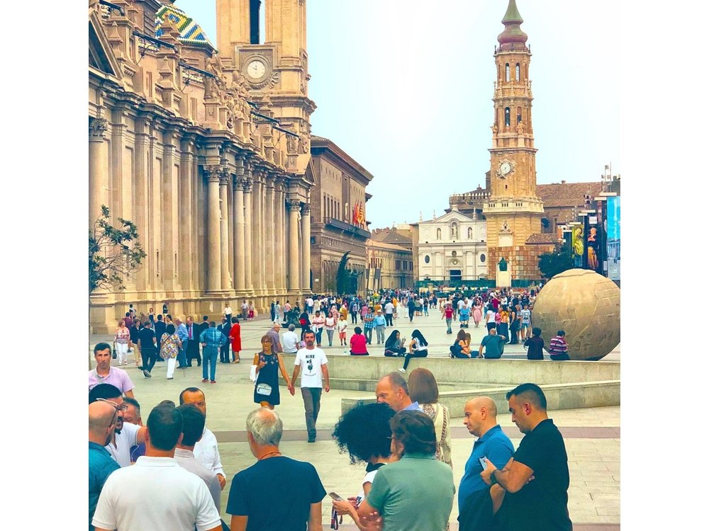 Monumental Walking Tour in Old Town of Zaragoza