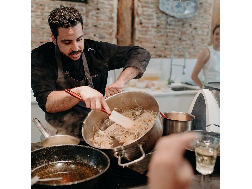 Madrid Tapas & Paella Cooking Experience with Local Market Visit