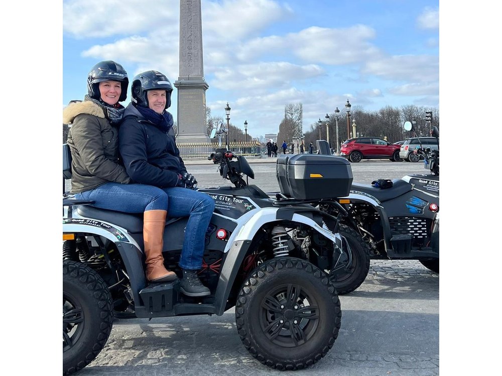 1h30 E-Quad ride in Paris