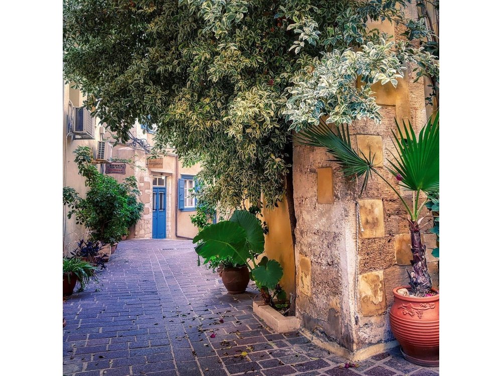 Chania Old Town, Public Market and Chrisopigi Monastery Tour