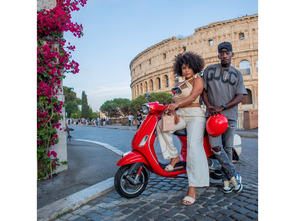 Rome Vespa Scooter Tour with Professional Photographer