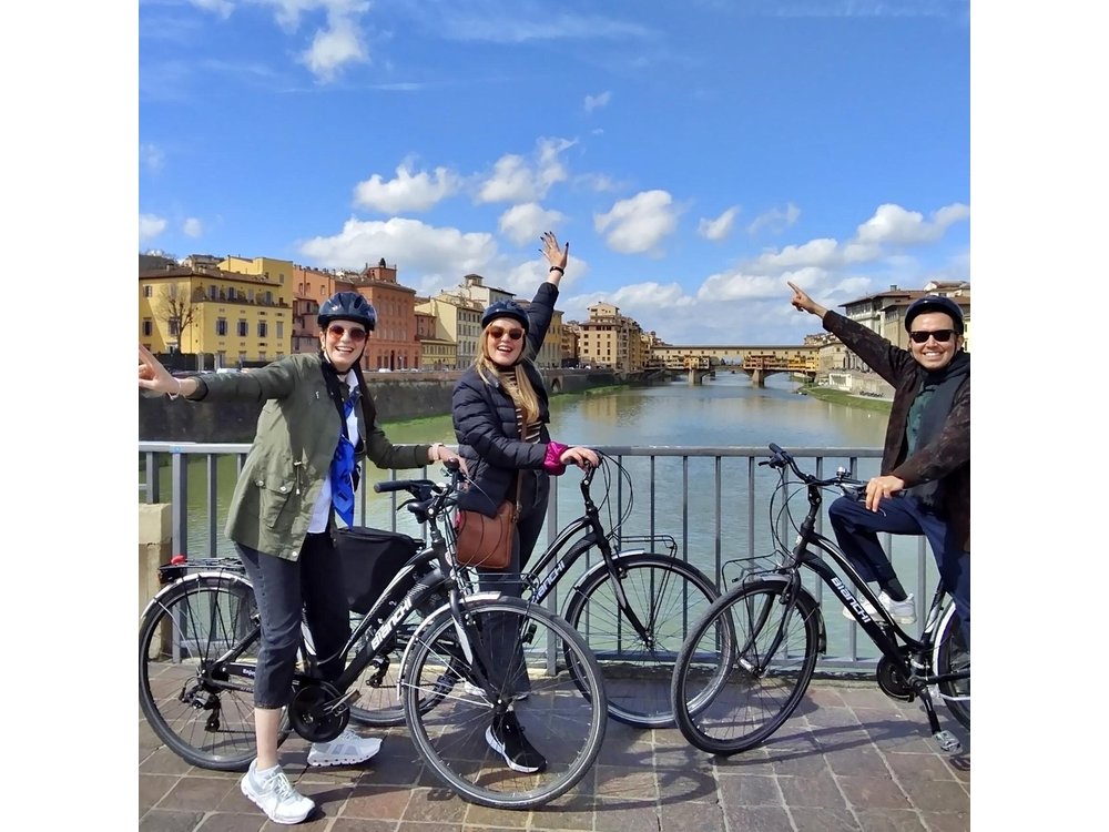 Sunset Bike tour of Florence &Rose Garden & Piazzale Michelangelo