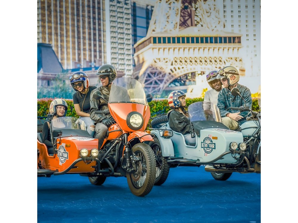 Private 1-Hour Las Vegas Strip Tour by Vintage Sidecar