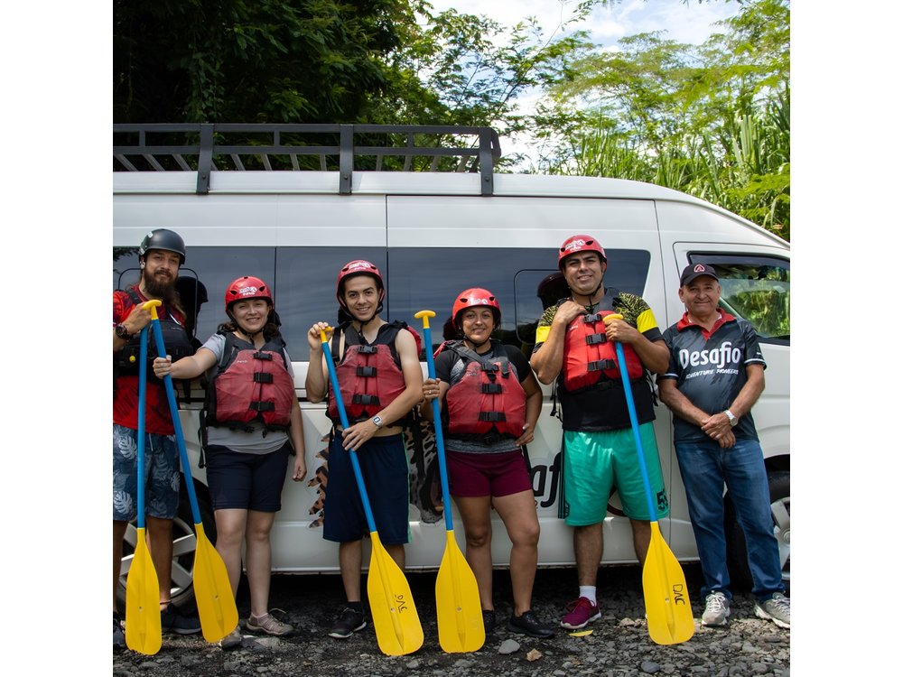 Whitewater Rafting Sarapiqui River Class 2-3 Fortuna to San Jose