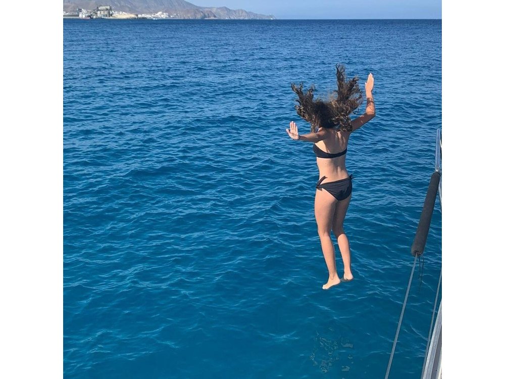 Sailing experience along the coast of Cabo de Gata in Almería