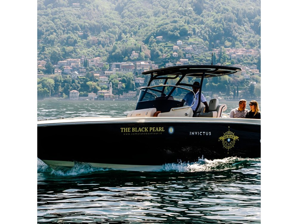 2H Private Cruise Lake Como Tender yacht Invictus 6 pax