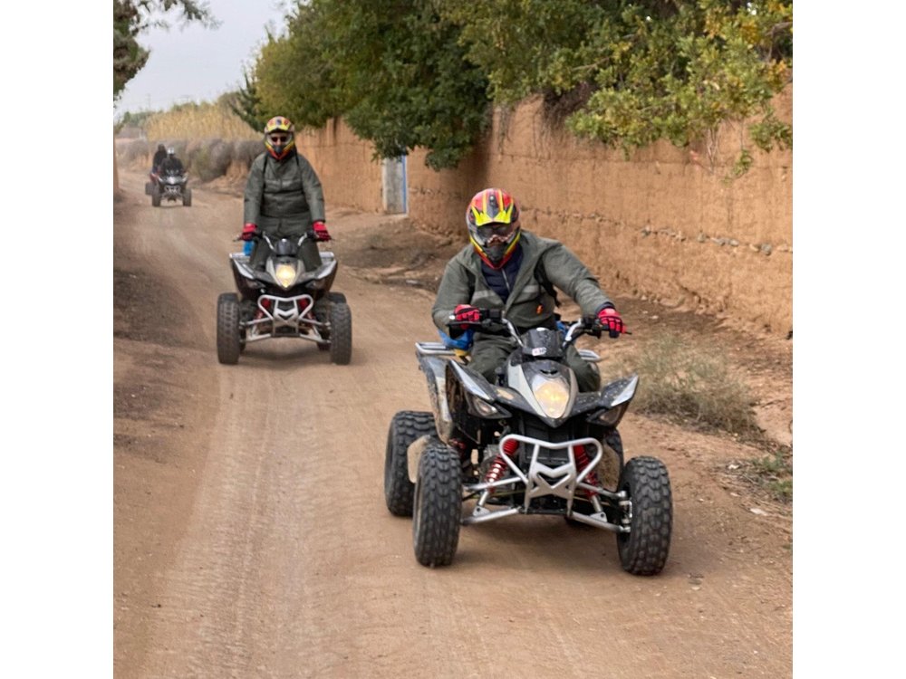 Half day quad bike ride to Marrakech