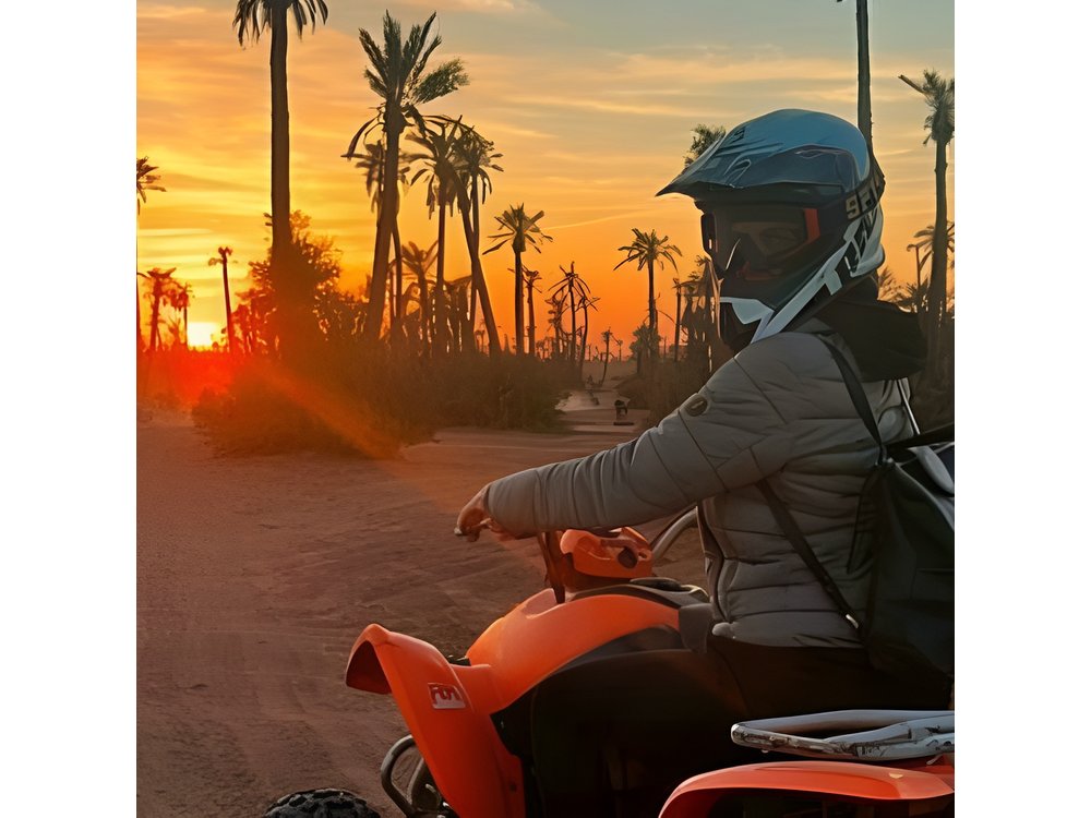 Quad ride in the Palmeraie Marrakech