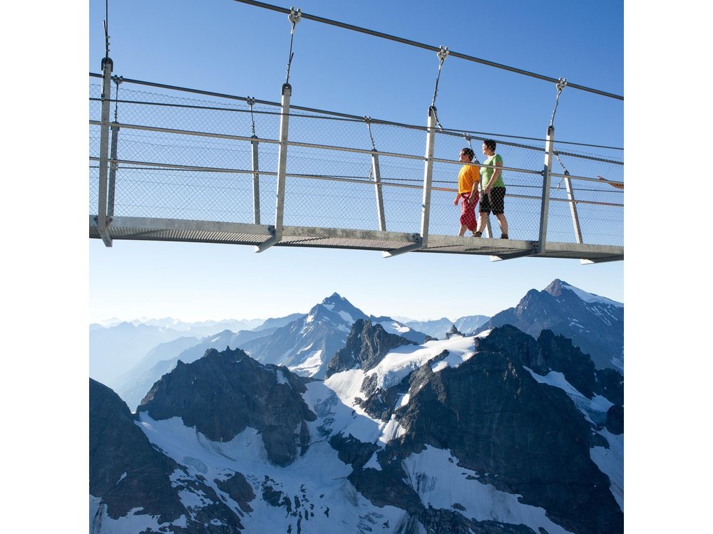 Titlis, the eternal snow mountain, and Lucerne Village