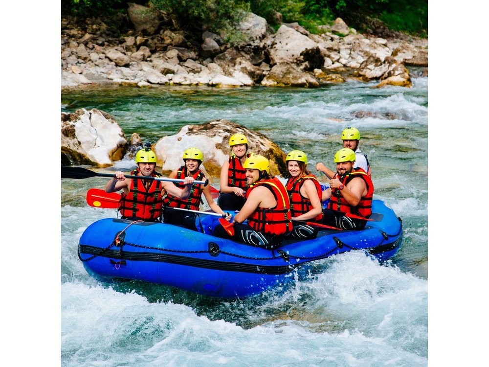Split's Ultimate Rush: Rafting the Cetina Rapids & Cliff Jumping