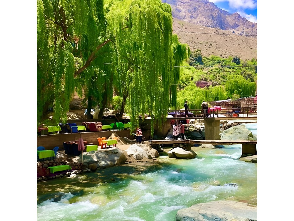 Marrakech: Ourika Valley, Atlas Waterfalls with Guide &Lunch