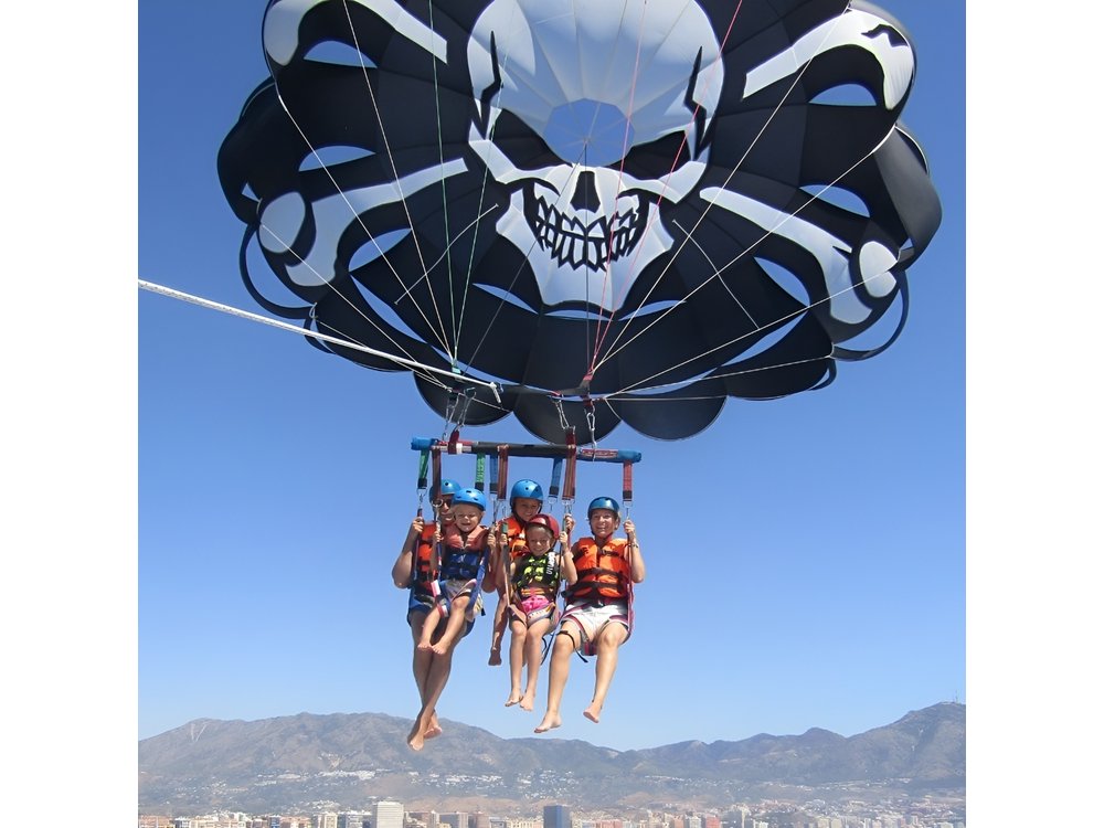 Parasailing Benalmadena - The Highest Flights on the Costa