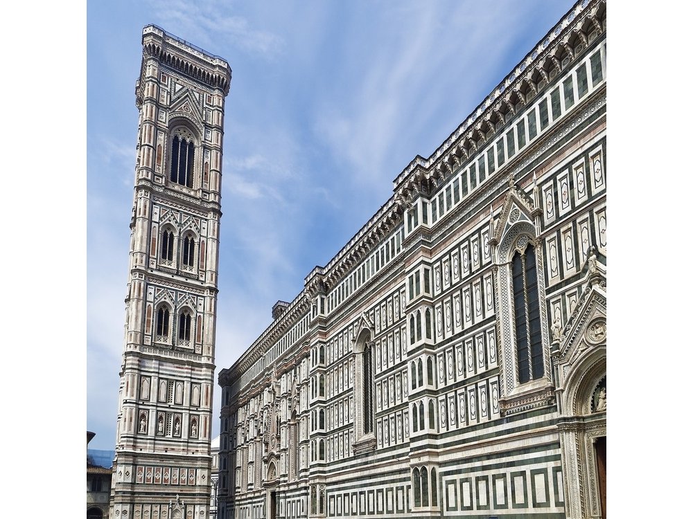Florence panoramic view Giotto's Bell Tower and Cathedral Ticket
