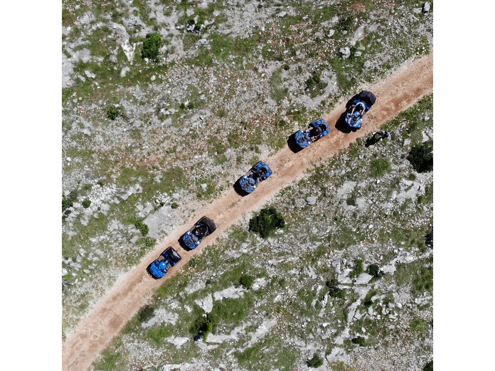 From Split: Small group ATV ride in Dinara NP