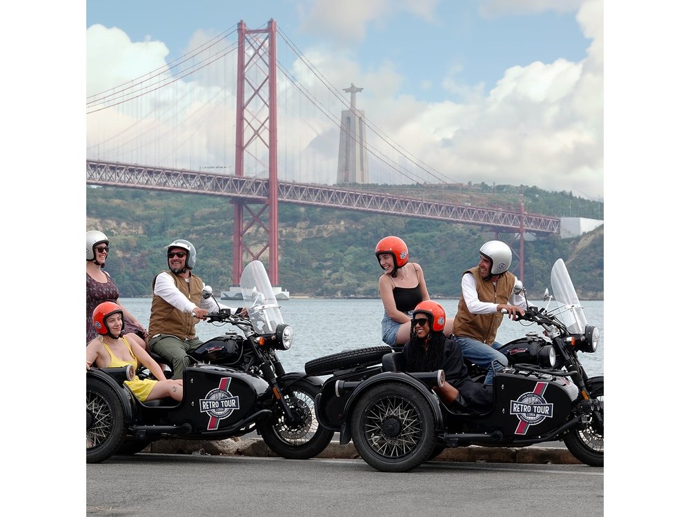 Lisbon sidecar tour – Cristo Rei & panoramic views