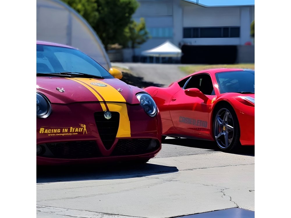 Racing Experience-Test Drive Race and Super Cars on a Race Track near Milan
