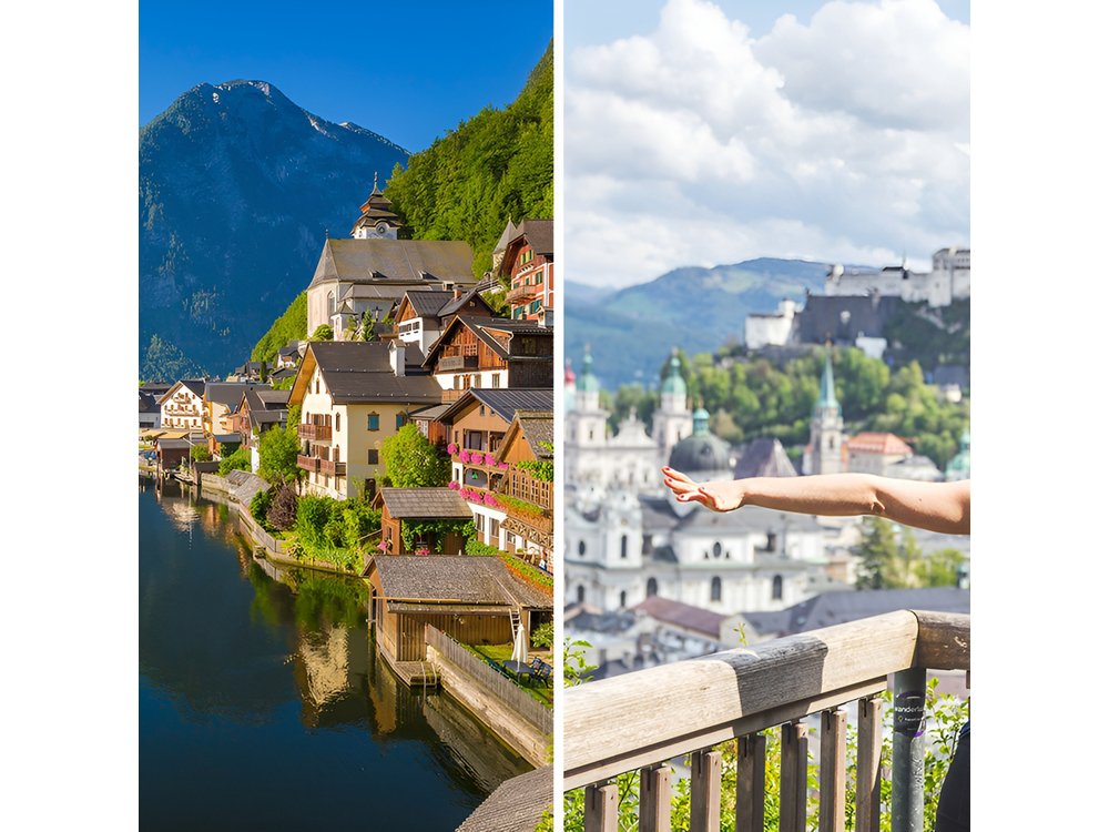 Private Tour to Hallstatt and Salzburg with Austrian Lunch