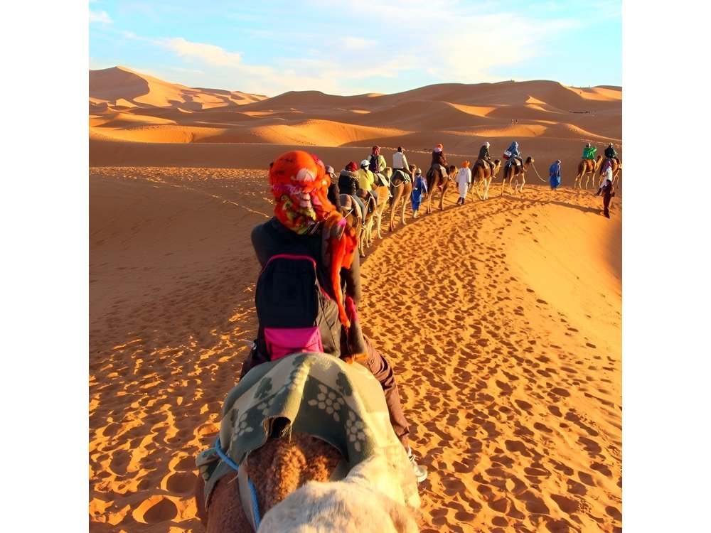 From Marrakech : Private 4-Day Desert Tour to Zagora & Merzouga