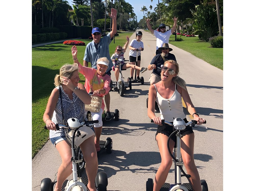 Guided Electric Trike Tour - Downtown Naples Florida