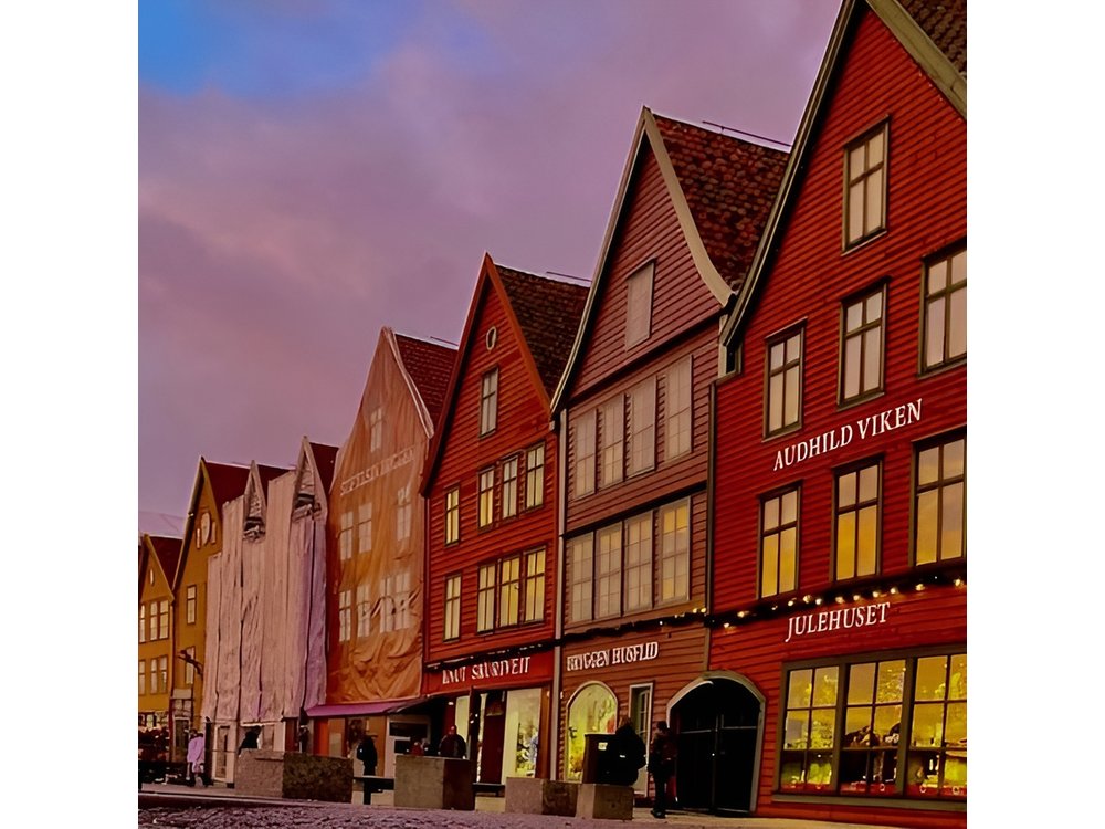 The influence of Bergen in Norway's development, city tour
