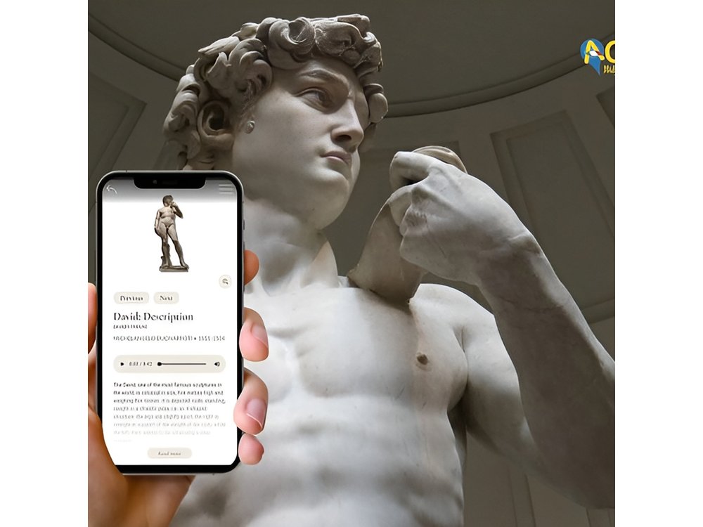 Florence Accademia Gallery Entry Ticket & Audio Guide App