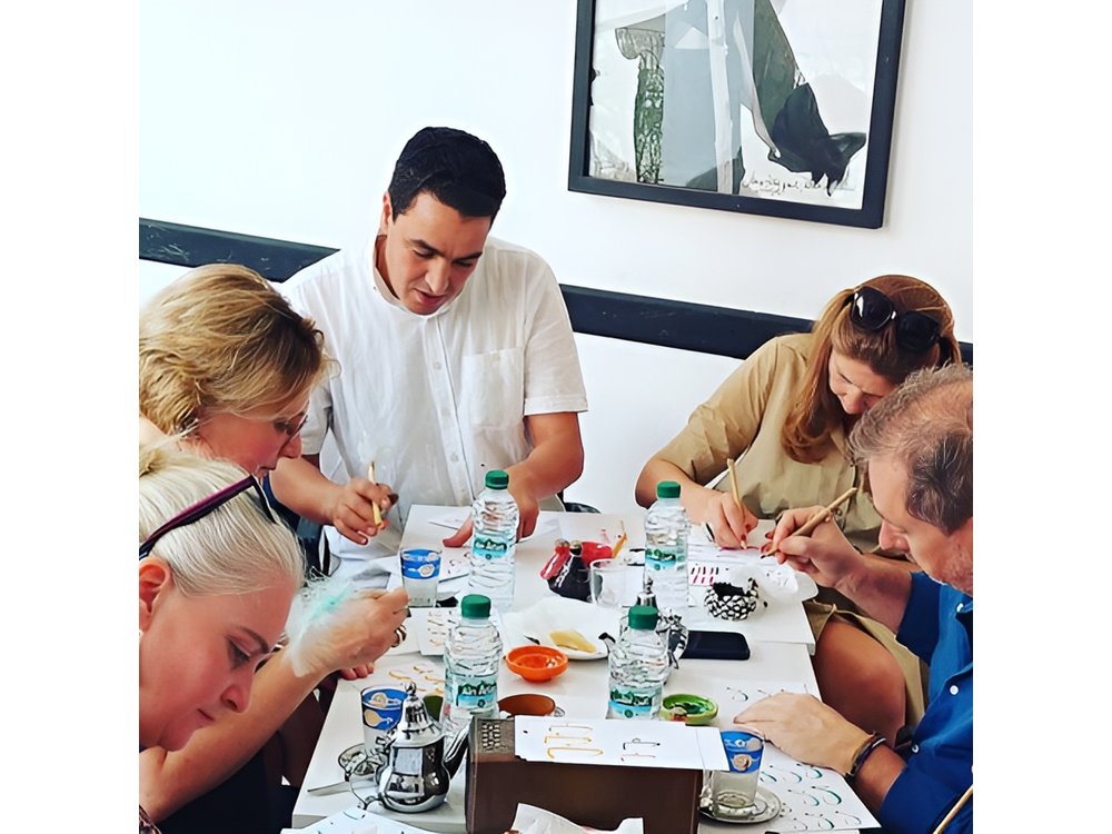 Arabic Calligraphy Workshop Marrakech