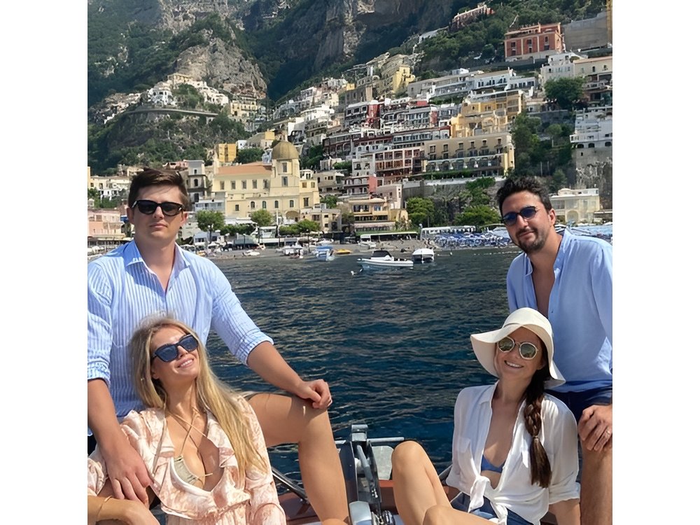 Day on a private boat on the Amalfi Coast