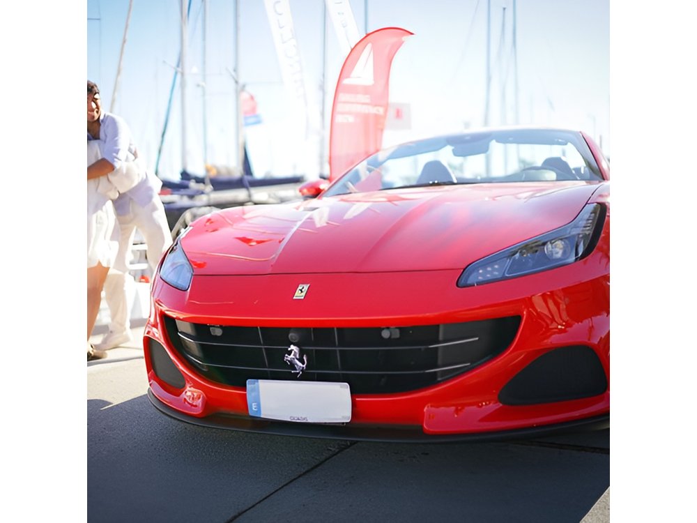Ferrari Car Driving & Sailing Experience Barcelona