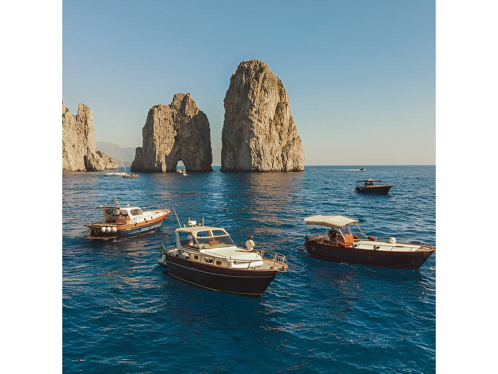 From Sorrento: Capri & Positano Private Boat VIP Tour