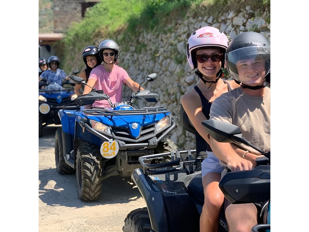 Off-Road ATV - Quad Adventure on Mount Faito from Sorrento