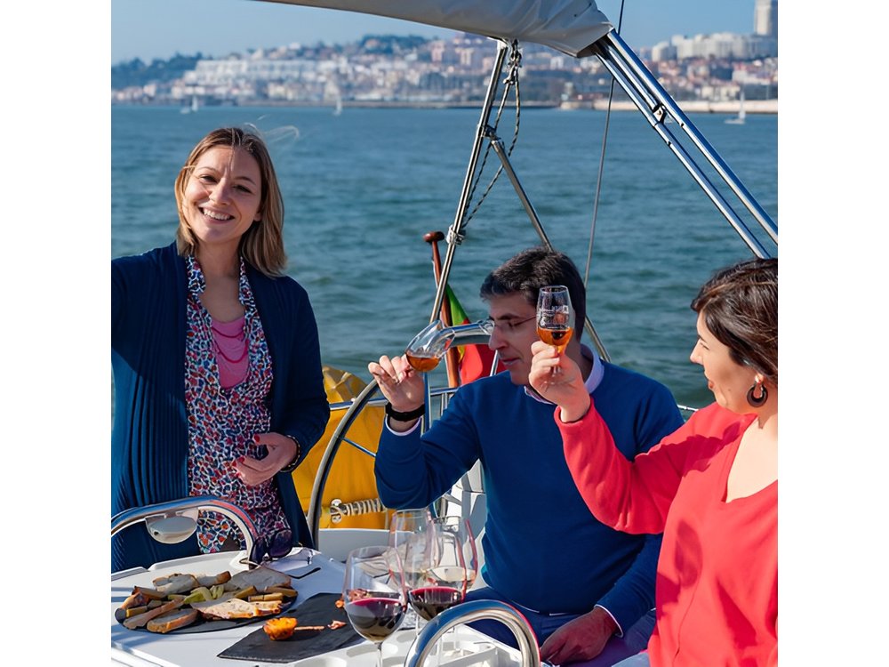 Lisbon: Wine Tasting with Sommelier on a Private Sailboat