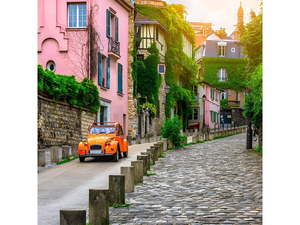 Guided and Private Tour of 3 hours through Paris aboard a Citroën 2cv