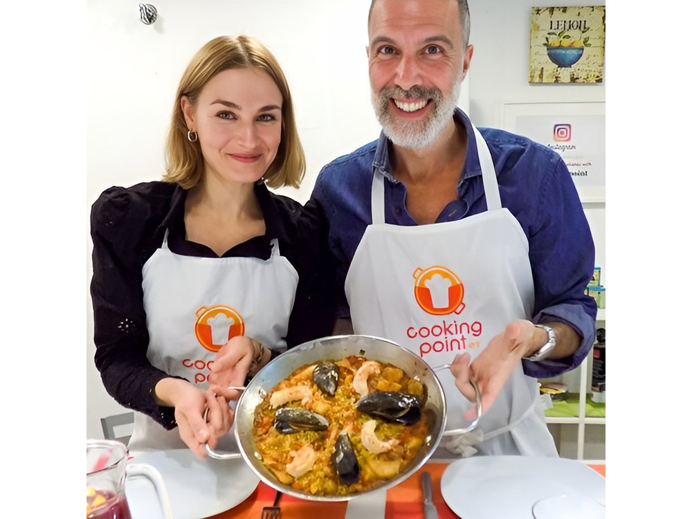 Spanish Cooking Class Paella Tapas and Sangria in Madrid