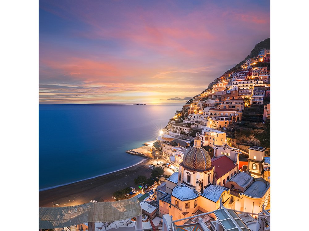 5-hour Amalfi Coast Tour, Capped Off with Dinner by the Sea