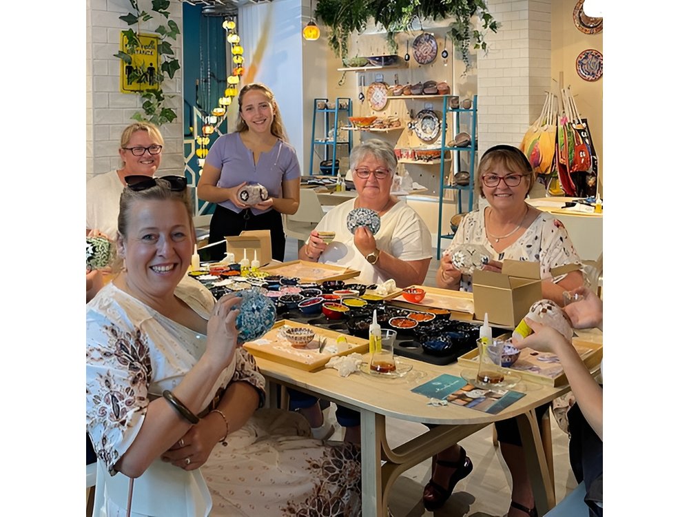 Mosaic Art Classes Brisbane: Turkish Lamp Workshop