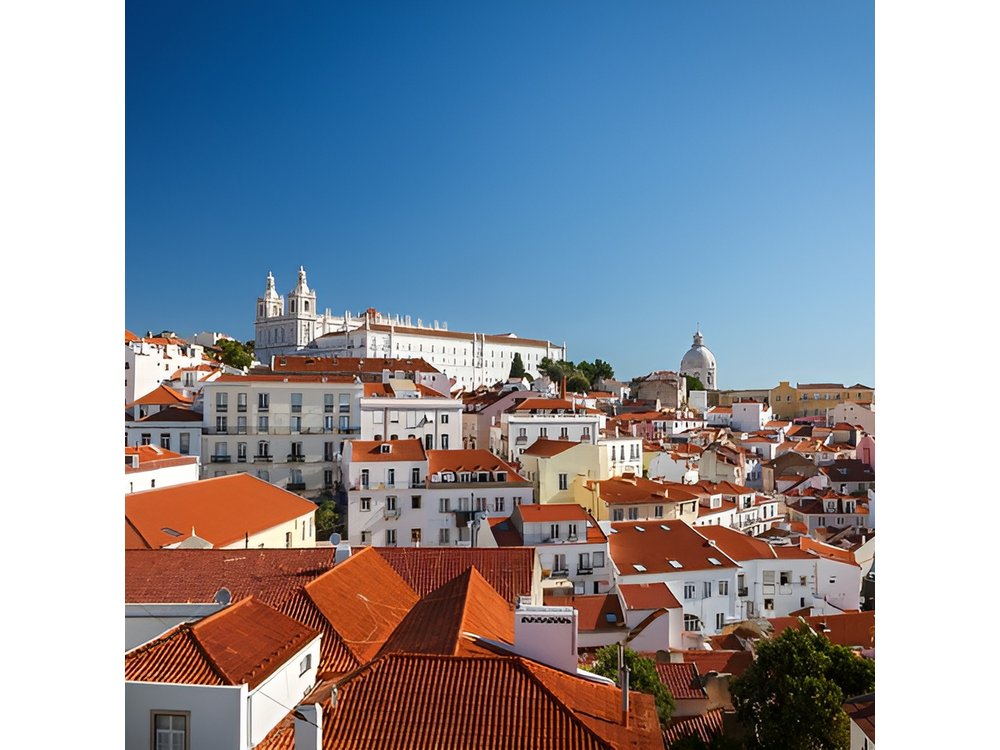 Lisbon : Private St George Castle w/tkts + Walking Tour Alfama