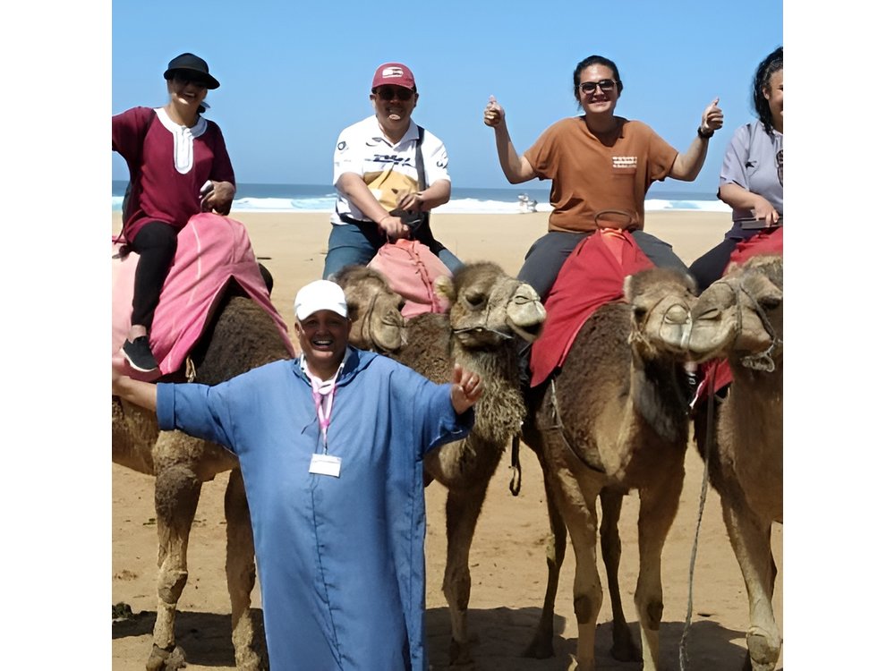 Tangier Camel Ride On The Beach
