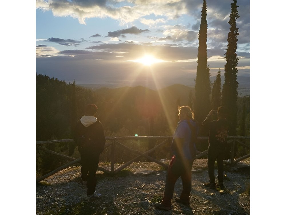 Athens Sunset Hymettus Mountain Hike