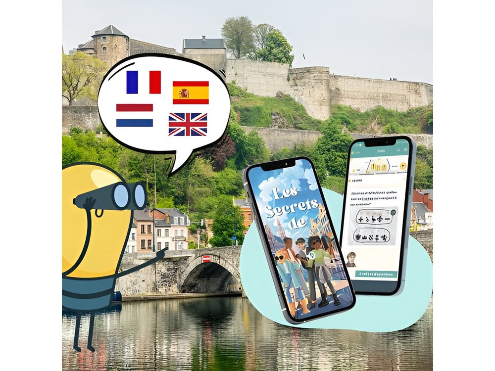 Discover the secrets of Namur while playing!