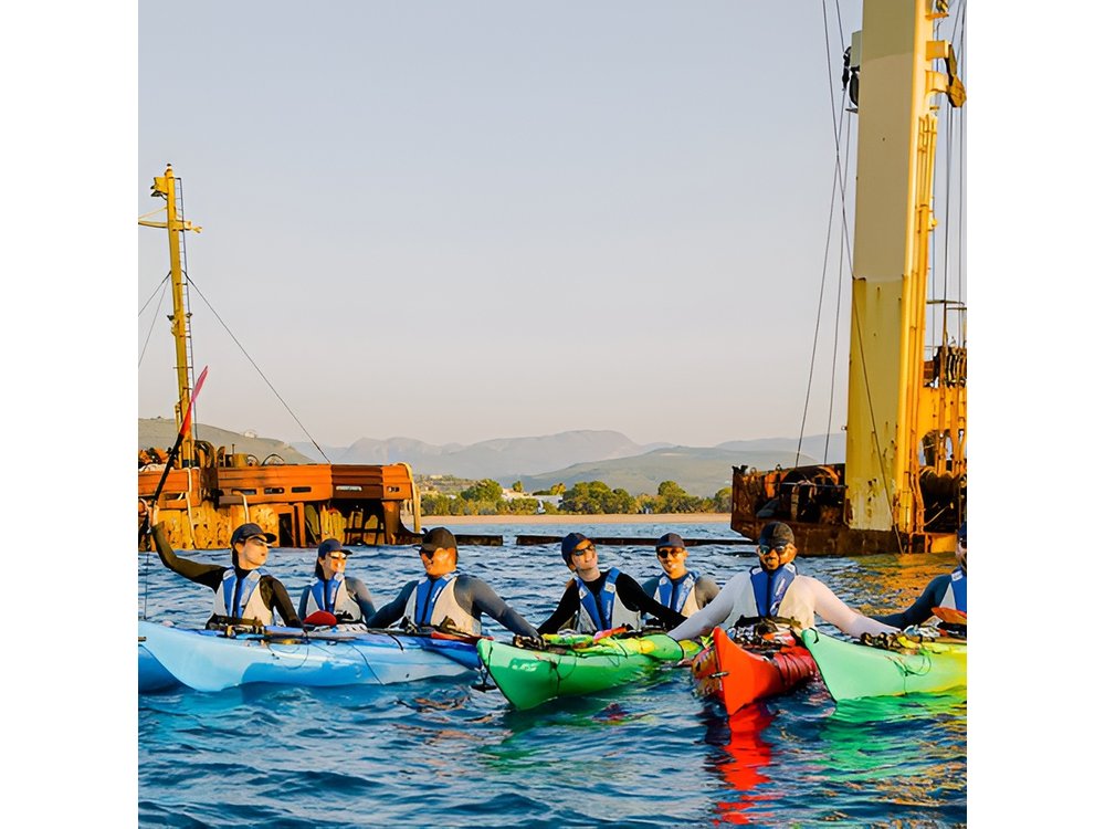 Morning Kayak Tour to Kissamos Bay Shipwreck & Exclusive Beach