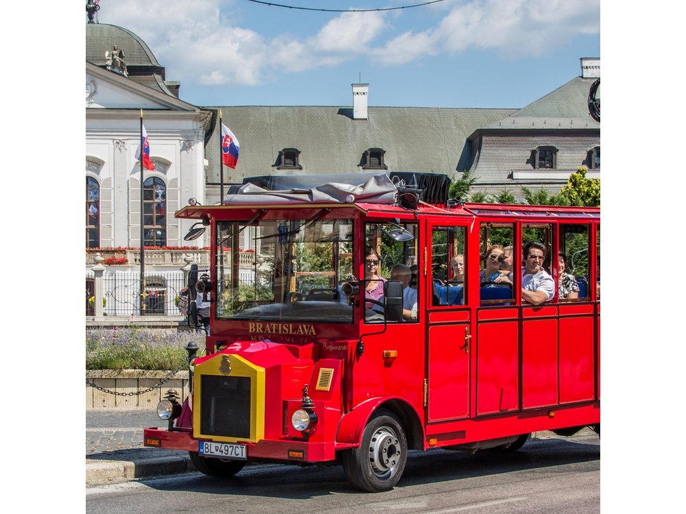 Panoramic Tour in Bratislava by Presporacik Sightseeing Vehicle