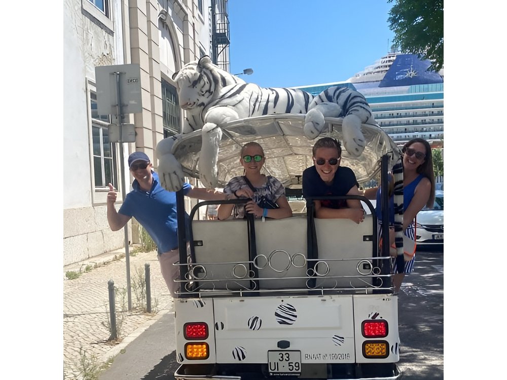 4-hour Tuk Tuk Tour of Belém, City Center, and Lisbon's Old Town