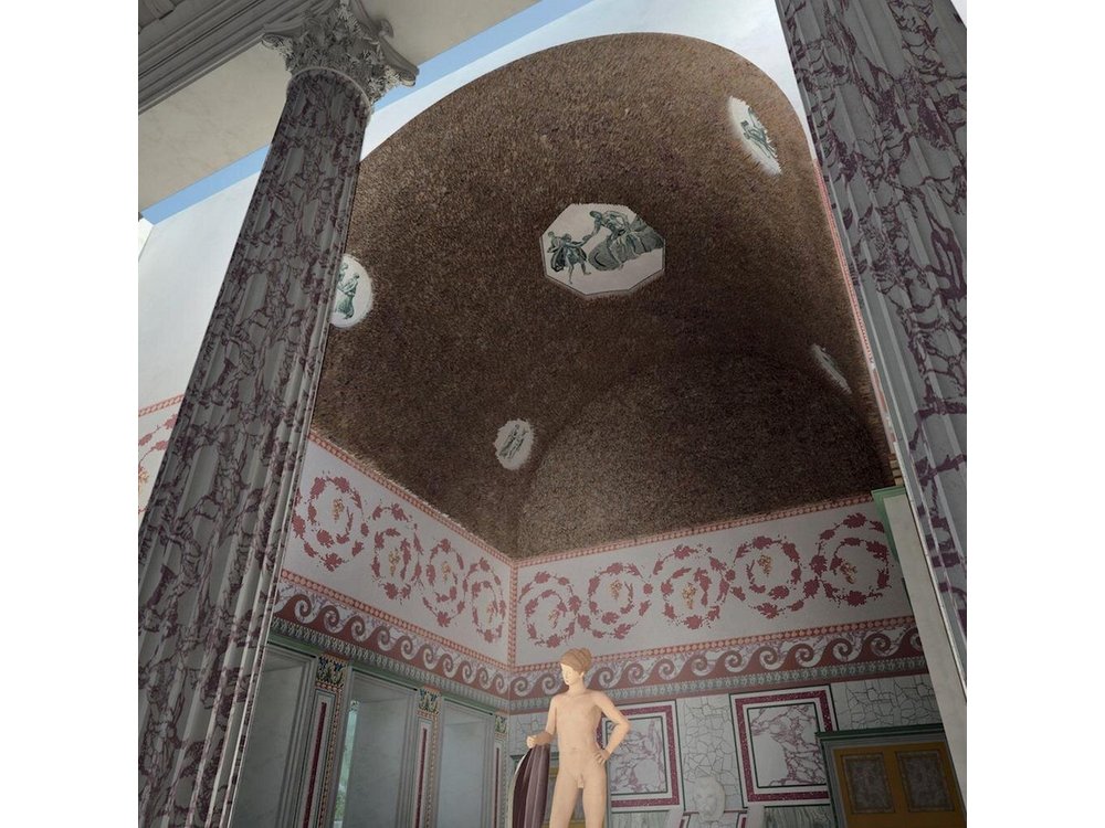 Rome: Experience Visiting the Domus Aurea with Virtual Reality