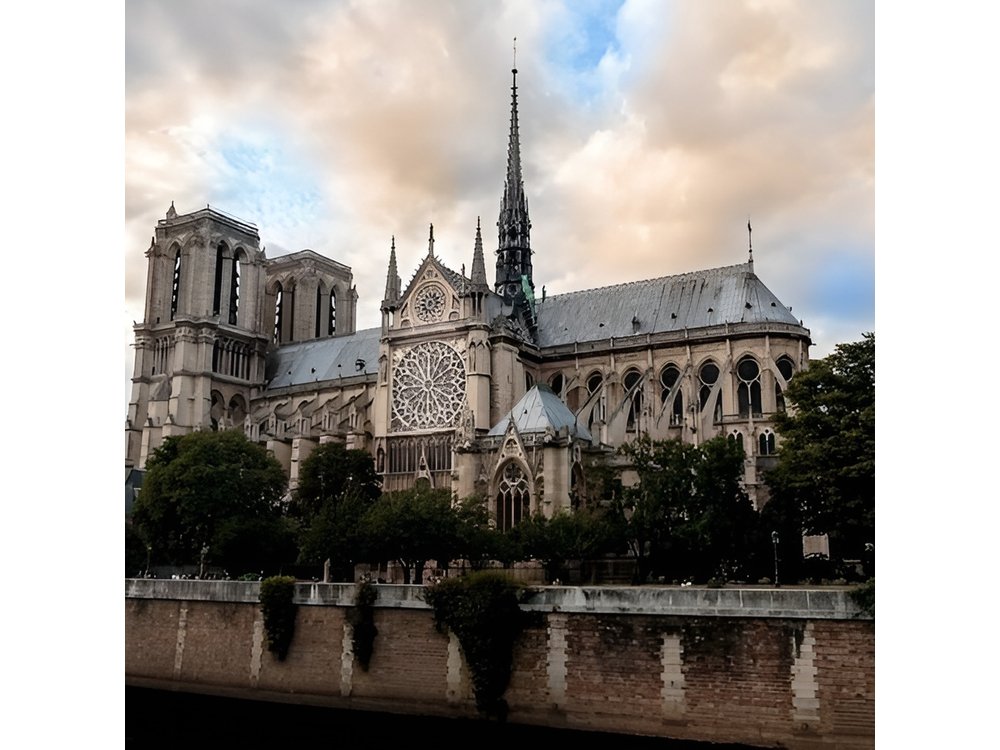 Notre Dame Outdoor and City Center of Paris with Local Guide